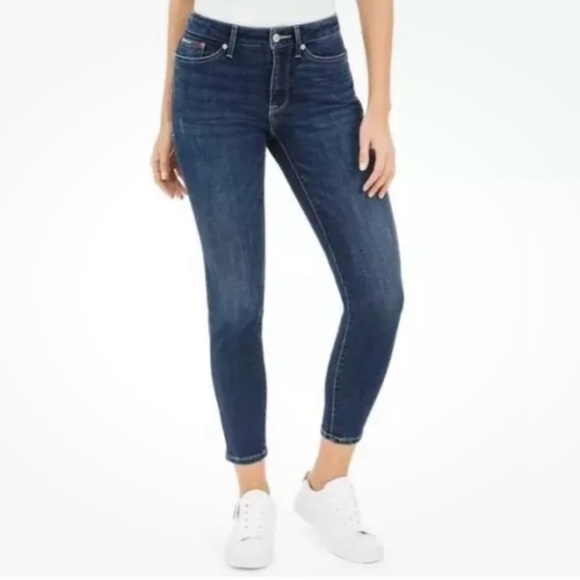 Tommy Jeans Curvy Skinny Ankle Jeans Women's Size 6p/w28 - Picture 1 of 10